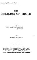 The Religion of Truth